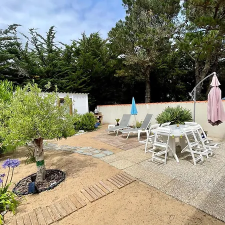 Maison 50's Charmante à 300m Plage, Jardin Privé, 2 – Brétignolles-sur-mer - Fr-1-231-327 Bretignolles-sur-Mer